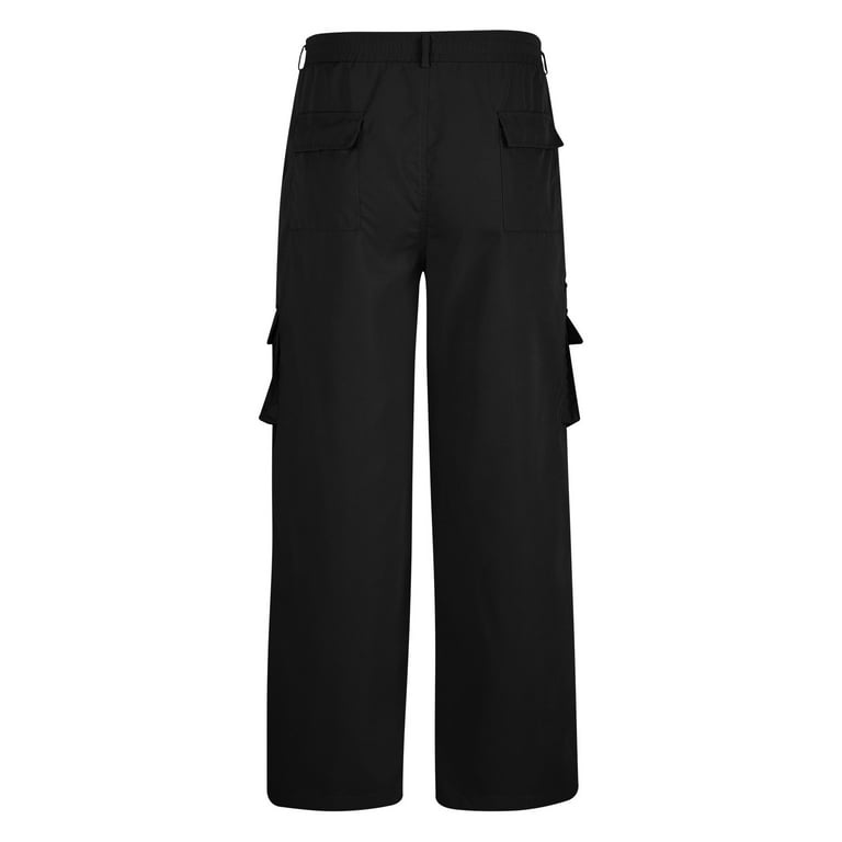ANDWANG string tuck cargo pants ブラック ANDWANG string tuck cargo pants ブラック String Cargo Pants
