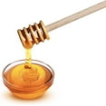 HIC Kitchen Honey Syrup Dipper Servers, FSCCertified Beechwood