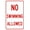 Warning Sign 2, variant on No Swimming If You Are Wearing Speedos Warning Sign - 8"x12", Pool Security Metal Decor for Business, Home, Outdoor/Indoor, Garage, Street