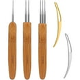 thumbnail image 2 of Dreadlock Crochet Hook Tool Kit Braid Hair Dreadlocks Needle Weaving Crochet DIY Braid Hair Weaving Tool Braid Craft Knit Hair Styling for Braid Craft (0.5mm), 2 of 10