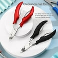 thumbnail image 1 of Cuticle Scissors Professional Pedicure Tools Stainless Steel Heavy Duty Thick Toenail Clippers for Home Use, 1 of 8