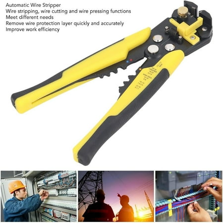 

SHZHCX Haofys1teky7893-13 Portable Wire Stripper Crimper: Reliable Efficient Tool for Electricians on-the-go - Ensuring Quick and Precise Results in Any Location
