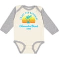 thumbnail image 3 of Inktastic Summer Enjoy the Sunshine Clearwater Beach Florida in Blue Boys or Girls Long Sleeve Baby Bodysuit, 3 of 5