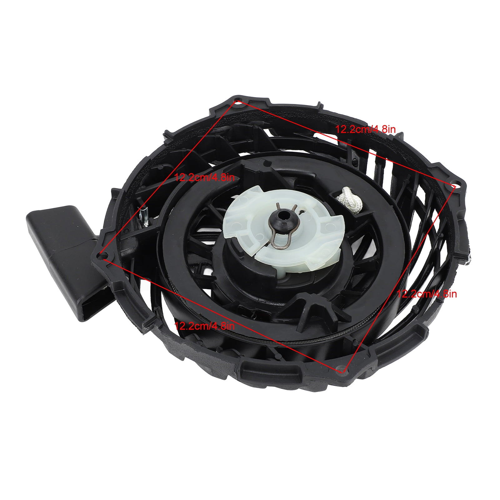 BIMZUC Recoil Pull Starter Replacement Assembly for 591139 593961 590588 Stens 150-012 BS500 Lawn Mower Engine Models, Garden Power Equipment Parts Replacement, Plastic Material, 16.3 oz / 462g