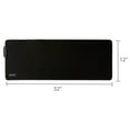 thumbnail image 5 of onn Gaming Desk Pad with LED RGB Lighting, Black 32", Rubber Anti-Slip base, 5 of 7