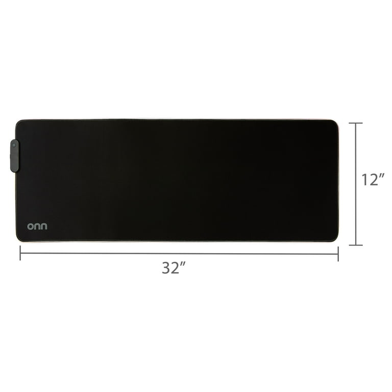 onn Gaming Desk Pad with LED RGB Lighting photo 5
