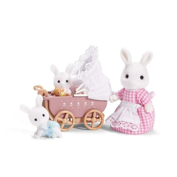 Set de juego Ternurines para muñecas Calico Critters Connor & Kerri Carri's Carriage Ride