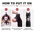 Funny Dog Muzzle with Teeth for Halloween, 3D Teeth Design for ...