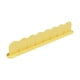thumbnail image 2 of Protector de bordes contra salpicaduras para fregadero, seguro para cocina, isla y baño, fácil de usar amarillo, 2 of 9
