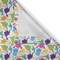 thumbnail image 6 of Ambesonne Colorful Valance & Curtain, Wild Dinosaur Cartoon, 55"x36", Multicolor, 6 of 6