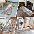 thumbnail image 5 of 2'x6' Rug Runners for Hallways Kitchen, Retro Farms Non Slip Entryway Beside Floor Carpet Runner, Farmhouses Vintage Cabin Barn Wood Plank Washable Laundry Room Bedroom Throw Rugs Mat for Family Pet, 5 of 8