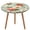 style-2, variant on Floral Colorful Flower Round Fitted Tablecloth with Flannel Backing Elastic Table Cloth Waterproof Oil-Proof Plastic Table Cover Table Up 40"-54" Diameter)