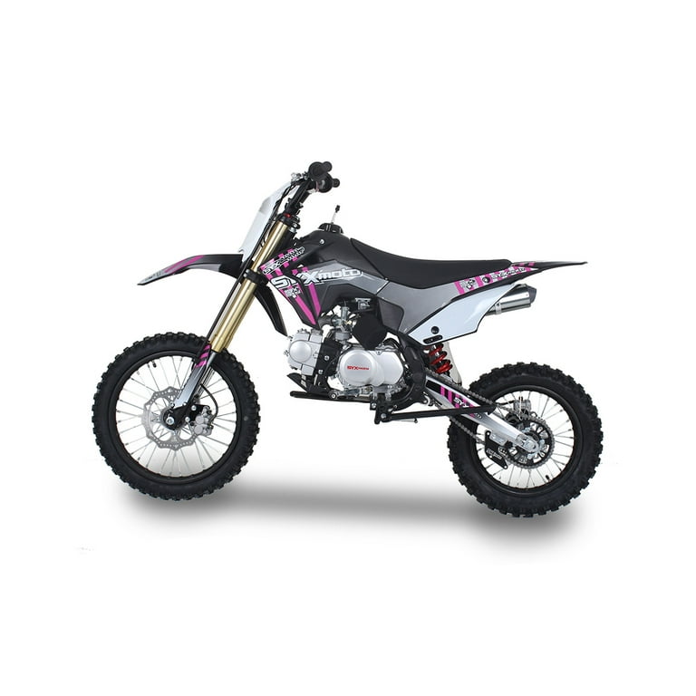 SYX MOTO New Whip 125cc 4 Stroke Gas Dirt Bike Kick Start Black