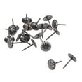 thumbnail image 2 of Uxcell 7/16-Inch Head Dia Round Thumb Black Upholstery Nails Tacks 20 Pack, 2 of 5