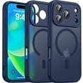 thumbnail image 1 of Funda Magnética Oterkin para iPhone 17 Pro Max Azul Oscuro, 1 of 6