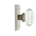 thumbnail image 3 of Nostalgic Warehouse Stuocc_Prv_234_Nk Oval Clear Crystal Solid Brass Privacy Door Knob Set, 3 of 4