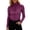 Purple@GC@, variant on CONZONE Women's Velvet T-Shirts Long Sleeve T-Shirts for Women Trendy Floral Embroidery Soft Loose Fit 2026 Fashion Tops for Lady
