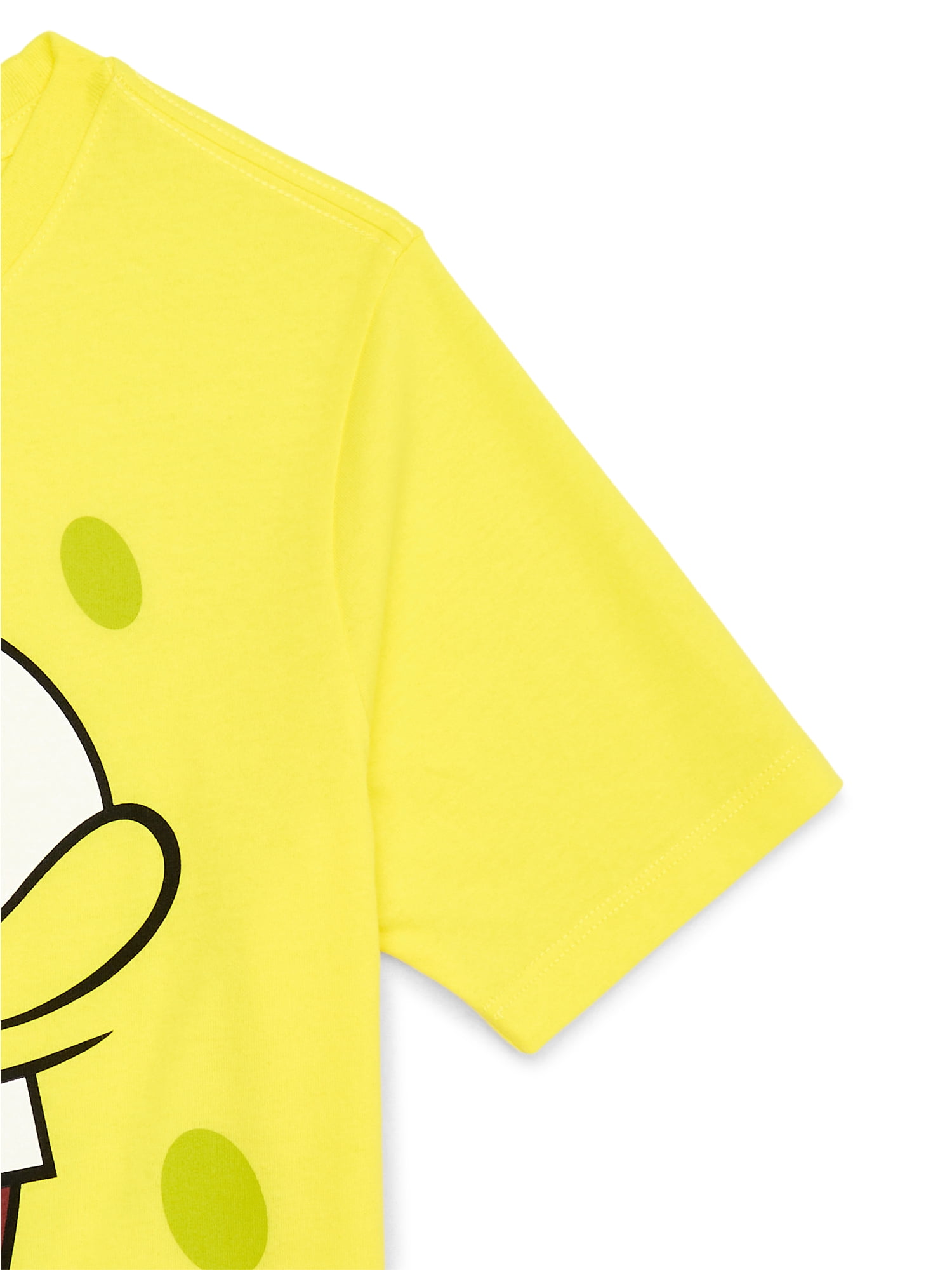 SpongeBob SquarePants Boys Short Sleeve Graphic Costume T-Shirt, Sizes 4-18