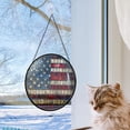 thumbnail image 5 of USA Flag Ornament Window Hanging by Clare Donovans Suncatcher Birthday Gift for Mom Grandma Teacher Women Friend Memorial Hook, 2025, 2025, Holiday Decoration, Seasonal Keepsake,, 5 of 6