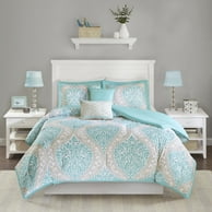 Lush Decor Lake Como 4 Piece Comforter Set Walmart Com