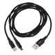 thumbnail image 1 of Línea de datos de cargador de cargador de cargador de cable USB de cable de carga doble, 1 of 5