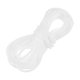 thumbnail image 1 of Cordón de goma tubular hueco Uxcell, cuerda elástica de 5.5 yardas de 3 mm con agujero de 1.5 mm para manualidades de bricolaje, blanco, 1 of 1