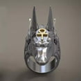 thumbnail image 2 of K-KED Ancient Egyptian Pharaoh Anubis God Ring Wolf Head for Men Party Delicate Jewelry Sz 7-11-01# Egyptian Wolf Head-12, 2 of 7