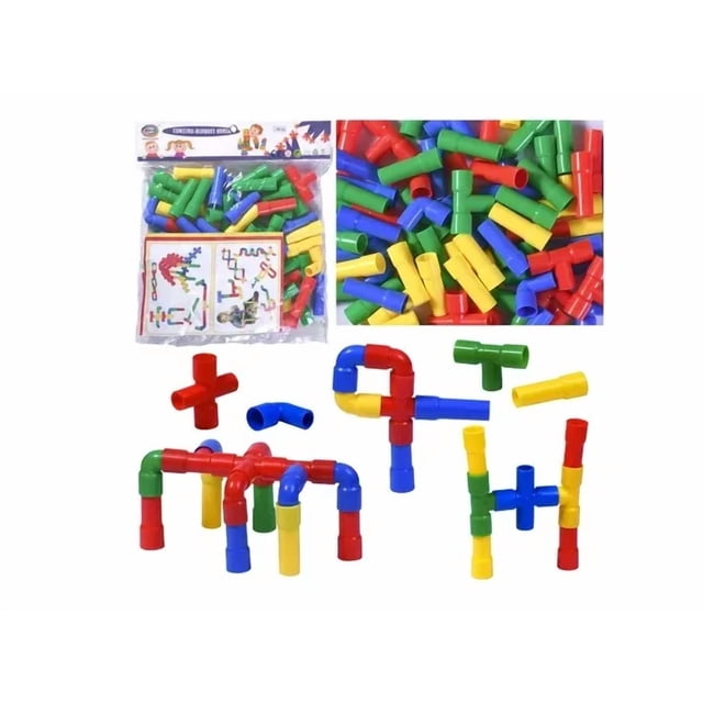 Tuberias Plomerito Juego Didactico De Ensarte Xtellar multicolor