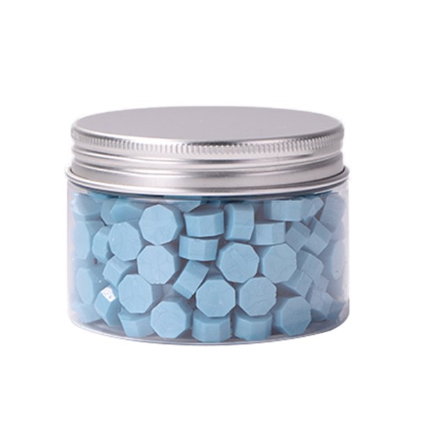 Cuadros Decorativos 200 Uds cuentas de cera de sellado azul cera de sello de sellado para sobre invitación de boda Ehuebsd Nuevos Originales
