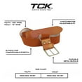 thumbnail image 2 of TCK Prosport Baseball Socks and Belt Combo Over the Knee (Texas Orange, Large), 2 of 2