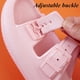 thumbnail image 2 of Zapatillas de nube con plataforma gruesa para mujer, sandalias deslizantes con suela suave y hebilla a la moda, chanclas antideslizantes para playa de verano 2023, 2 of 5