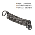 thumbnail image 3 of Unique Bargains Security Steel Cable 2.5mm x 1.5m/4.92ft Coated Spring Luggage Lock Wire Rope with Double Loop Black, 3 of 5
