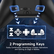 EasySMX PC Controller, Bluetooth Gaming Controller for PC, Android/iOS/Mac/Switch/Steam, with Hall Joystick and Trigger, RGB Lighting