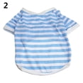 thumbnail image 2 of Cheers.US Stripe Pet Vest Breathable Summer Cotton Sleeveless T-Shirt Small Dog Cat Clothes, 2 of 7
