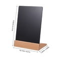 thumbnail image 3 of Standing Chalkboard Sign for Decor Multi Functional Price Board Display Stand Black 1 Set, 3 of 6