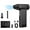 Black, variant on Whaledi Fast speed Cordless Air Duster 130000RPM for Computer Car Vacuum Packaging