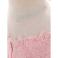 thumbnail image 5 of Bagilaanoe Toddler Baby Girl Party Dress Short Sleeve A-line Princess Dresses 9M 12M 18M 24M 3T 4T 5T Tulle Dress for Birthday Wedding, 5 of 9