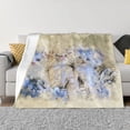 thumbnail image 1 of XMXT Throw Blanket, Cat Page Three Print Machine Washable Blankets for Sofa, 40 x 30 inches Multicolor, 1 of 9