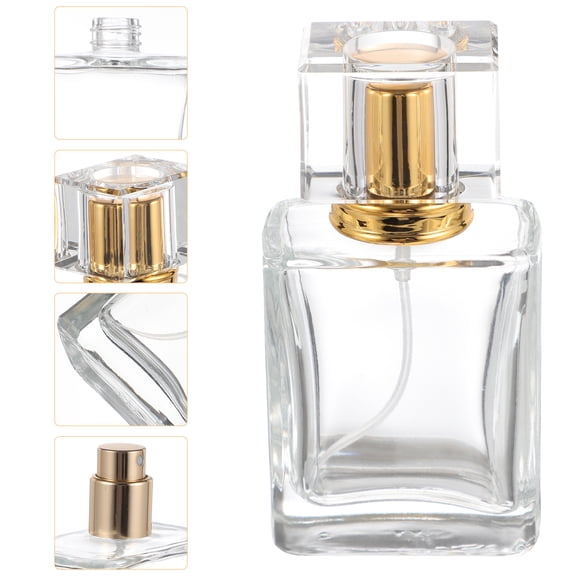 FESTFENDS Perfume Refillable Bottle Transparent 1Pcs for Dinner
