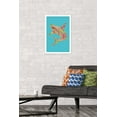 thumbnail image 2 of Jim Baldwin - Lily Shark Wall Poster, 14.725" x 22.375" Framed, 2 of 5