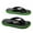 Green, variant on GEZHEN Men's Comfy Open-Toe Soft Soled Sandals Summer Beach Shoes Sandals Home Slipper Flip Flops Flat Shoes Lightweight and Breathable Fashion Minimalist