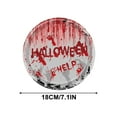 thumbnail image 2 of XIAOLE Halloween Party Tableware Set Disposable Scary Party Tablecloth, With 16pcs Scary Hand Prints Disposable Plates, Halloween Theme Party Tableware Set Decorations, 2 of 4