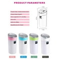thumbnail image 4 of 300ML USB Mini Humidifier & Aromatherapy Diffuser - Quiet Portable Compact for Car Office Desk Essential Oils Travel-Friendly, 4 of 8