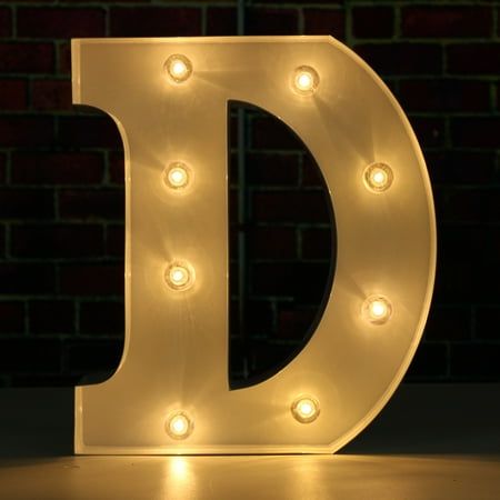 9 led metal marquee