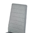 thumbnail image 3 of Juego de 4 Sillas de Comedor HOMEMAKE FURNITURE Minimalista Moderno Gris, 3 of 6