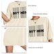 thumbnail image 5 of Blusa extragrande Vhermosa XXL color amarillo claro cuello redondo estampado de letras, 5 of 5