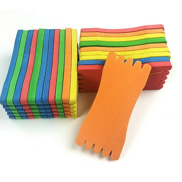 Panneaux De Mousse EVA Pour Rangement De Lignes De Pêche – Lot De 10, Tailles Variées, Couleurs Aléatoires
