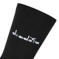 thumbnail image 3 of Diadora Calcetines Unisex, Paquete de 6 - Calcetines Deportivos, Algodón, Logotipo, color sólido Negro 43-46, 3 of 3