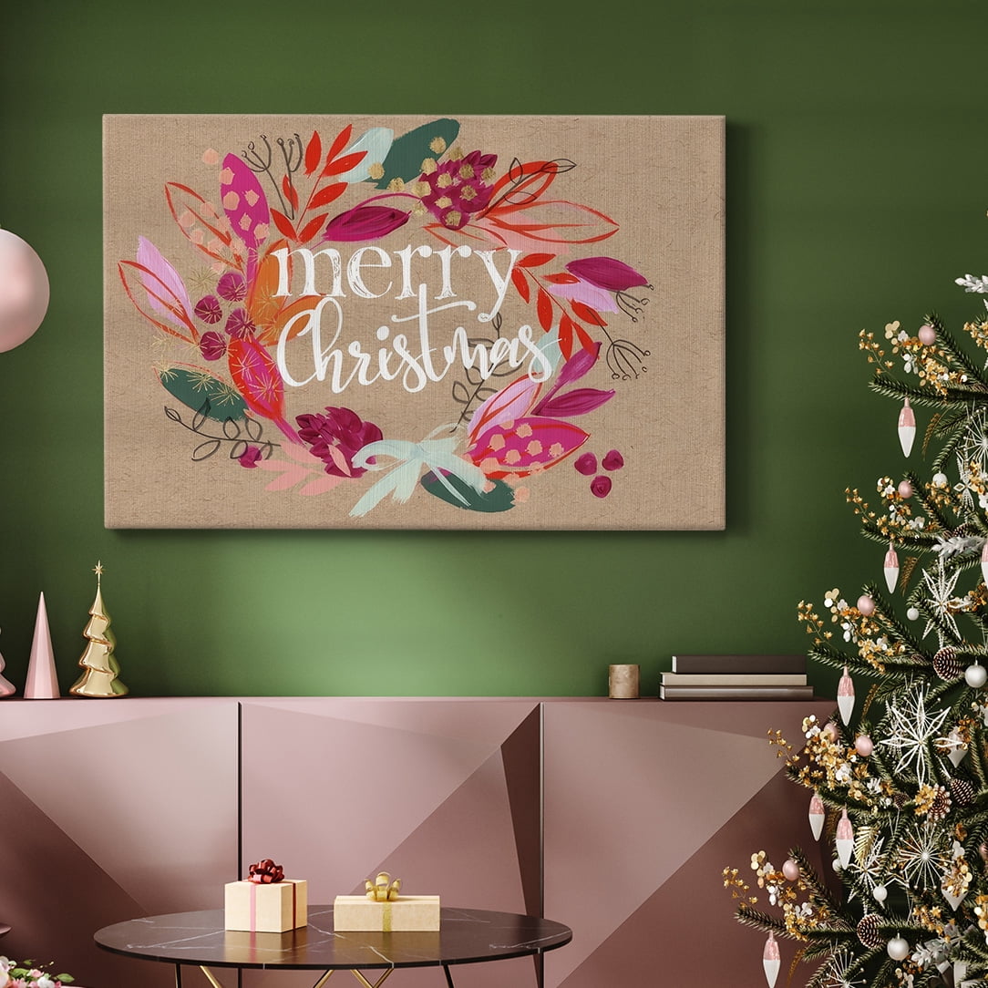 Crafty Christmas Collection A- Gallery Wrapped Canvas