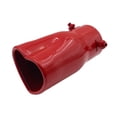 thumbnail image 1 of Silenciador de Accesorios duraderos Colamx tubo de automóvil Cola de garganta modificada rojo, 1 of 8